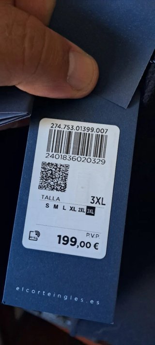 Chaquetón marinero azul Lloyd XXXL