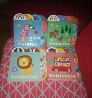 Libros infantiles toca y siente