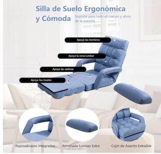 Sofá Cama Plegable Individual Sofá Perezoso Silla