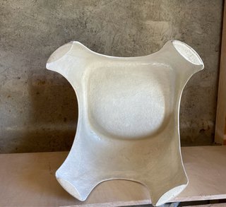Taburete fibra de vidrio