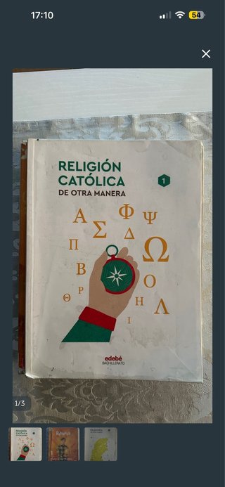 Religión 1 bachillerato RELIGIÓN CATÓLICA