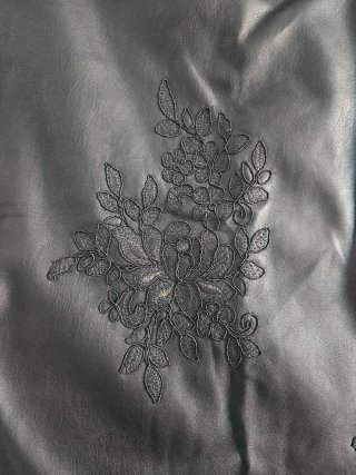 Falda Zara polipiel