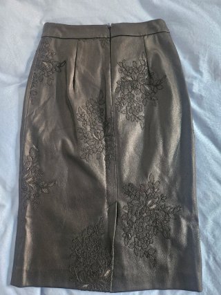 Falda Zara polipiel