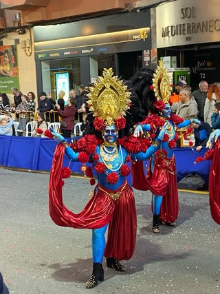 Disfraz-Traje Carnaval Diosa Kali