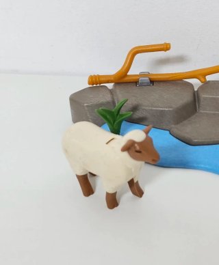 Playmobil Belén aldeano con Ovejas