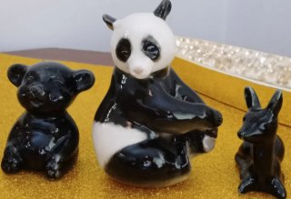 Oso Panda Porcelana Lomonosov LFZ Vintage