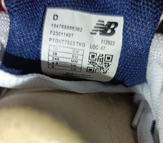 Zapatillas New Balance 530 Blancas y Plateadas
