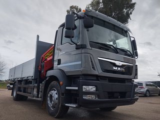 MAN TGM 18 290-CAMIONES GRUA