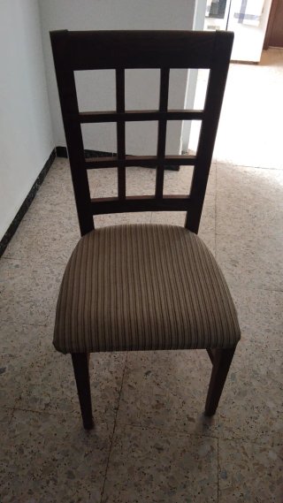 Mueble de Salón y Mesa con 6 Sillas