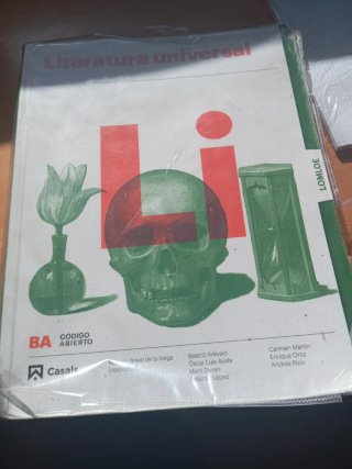 Libro 1 de bachillerato literatura universal