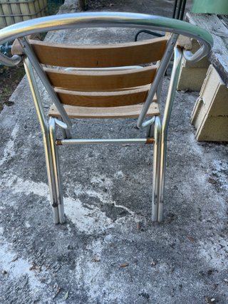 Sillas Terraza Aluminio Madera Ligeras