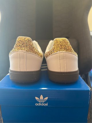 Adidas Samba OG Streetwear Doradas Talla 39