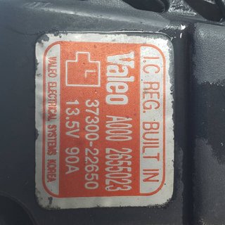 ALTERNADOR HYUNDAI HYUNDAI GETZ (TB) 2002-2009