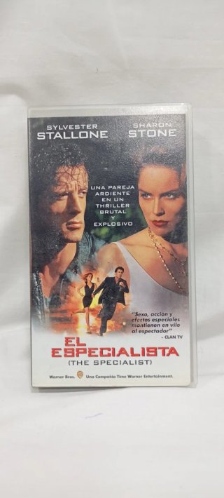 VHS El Especialista (The Specialist) Sylvester Sta