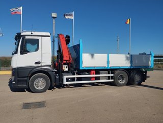 Mercedes ACTROS 25 45-CAMIONES GRUA
