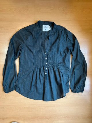 Blusa H&M Algodón Gris Talla L