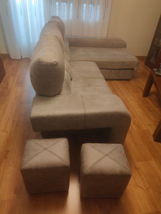 Sofá Chaiselongue Gris