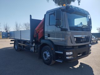 MAN TGM 18 290-CAMIONES GRUA