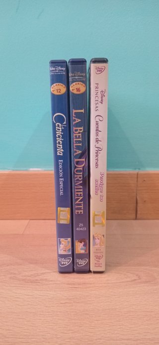 Lote 2 DVD Princesas Disney