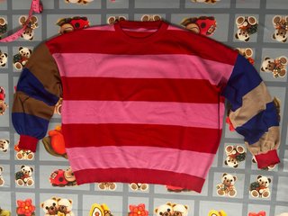 Maglione multicolore