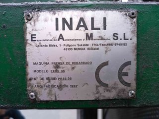 PRENSA HIDRAULICA 35 tn INALI