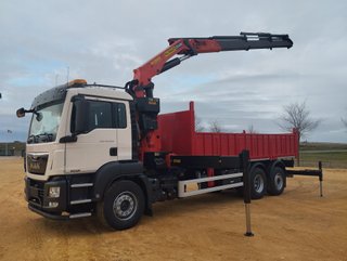 MAN TGM 33 440-CAMIONES GRUA