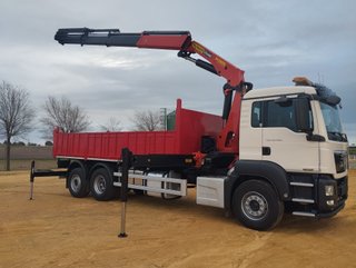 MAN TGM 33 440-CAMIONES GRUA