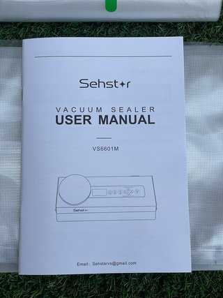 Envasadora Vacío Sehstar 90kPa Báscula NUEVA