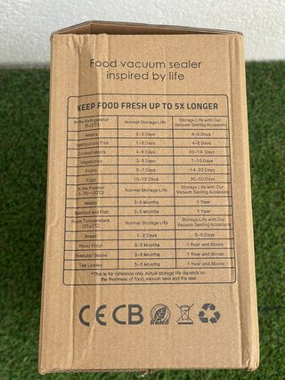 Envasadora Vacío Sehstar 90kPa Báscula NUEVA