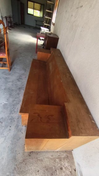 Banco Baúl de Madera