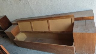Banco Baúl de Madera