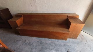 Banco Baúl de Madera