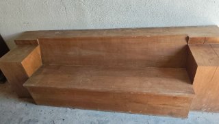 Banco Baúl de Madera