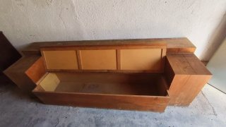 Banco Baúl de Madera