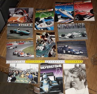 Set 12 Cartoline Formula 1 Vintage