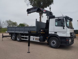 Mercedes ACTROS 25 41-CAMIONES GRUA