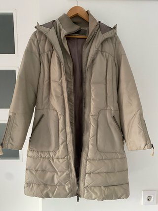 Abrigo Acolchado Beige