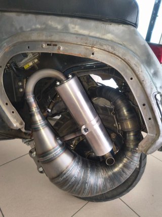 Vespa FL 125 Rat Look