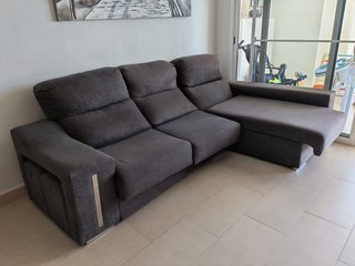Sofá Chaise Longue con Canapé