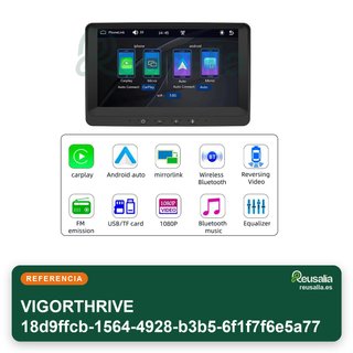 Wireless Carplay Android Auto Radio Coche