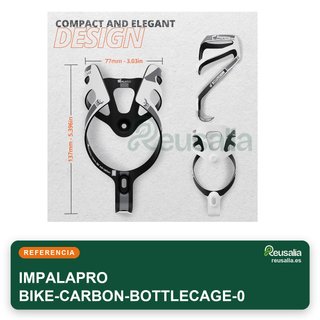 IMPALAPRO portabidón bicicleta fibra carbono