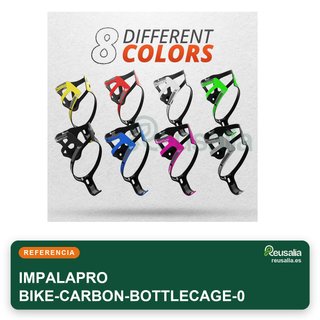 IMPALAPRO portabidón bicicleta fibra carbono