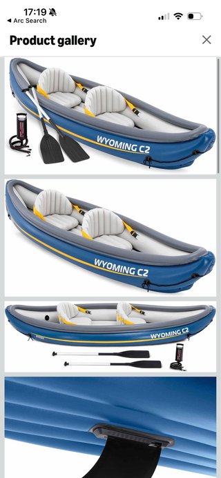 Kayak Hinchable Wyoming C2