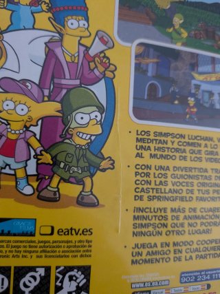 Los Simpson: El Videojuego (PS2)