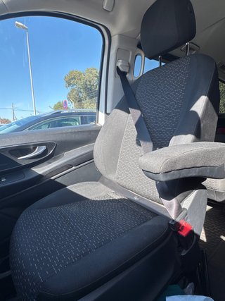 CAMBIO asiento individual Vito W447 por uno doble