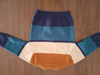 Jersey de Rayas para Niño Shein Talla 5A