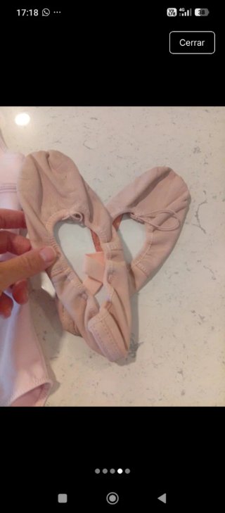 Maillot y Zapatillas de Ballet