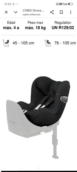 Silla de coche Cybex Sirona