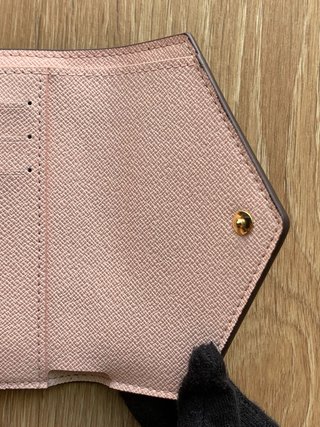 Cartera Louis Vuitton Monogram interior Rosa