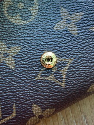 Cartera Louis Vuitton Monogram interior Rosa
